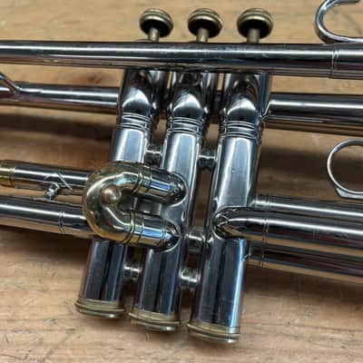 King Tempo Silver Trumpet w/Case image 10