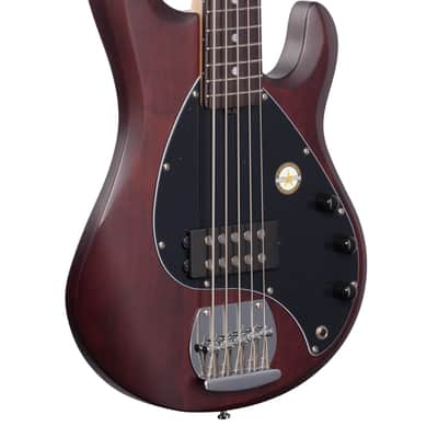Sterling SUB StingRay 5 Bass Guitar Walnut Satin image 9