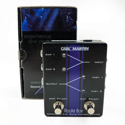 Carl Martin Route Box Owned by Rex Brown of Pantera image 1