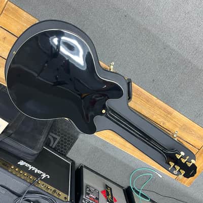 Epiphone John Lee Hooker Signature Boogie Man Sheraton 2001 - Ebony w/ Epiphone Case image 15