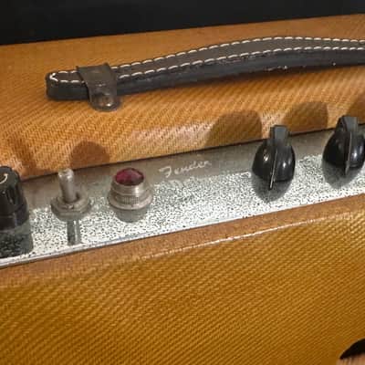 Fender Deluxe 5C3 Wide Panel 10-Watt 1x12" Guitar Combo (1953-1955) - Tweed image 10