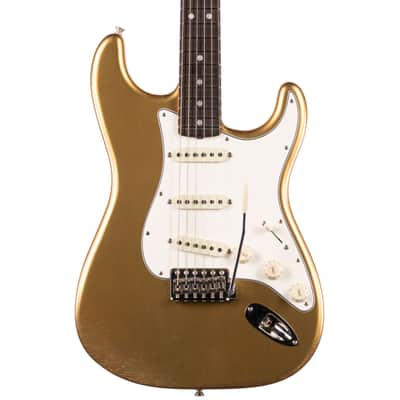 Fender Custom Shop 1966 Stratocaster DLX Closet Classic Aged Aztec Gold (061) image 2