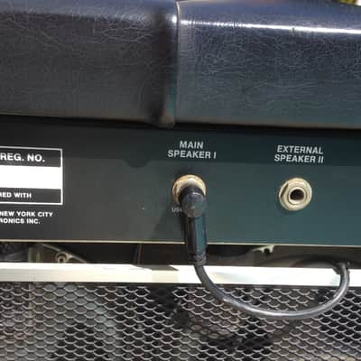 Plush Super 450 Tube Combo Amp 1972 Black Tuck N Roll Kustom Amplifier Twin 2x12 Speakers image 15