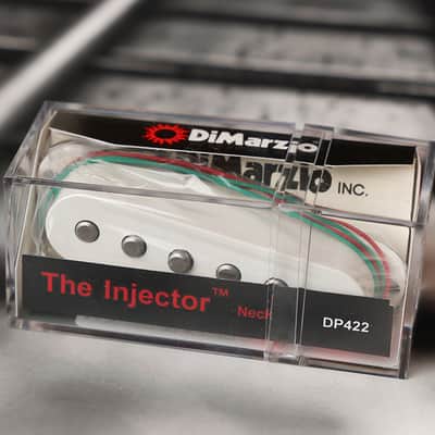 DiMarzio DP422W Injector Single Coil Neck Pickup - White image 1