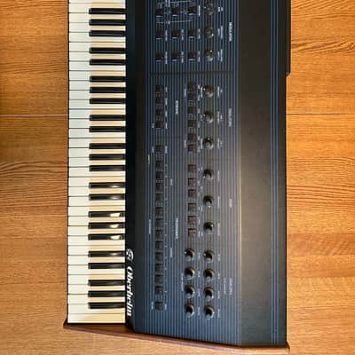 Oberheim OB-8 61-Key 8-Voice Synthesizer 1983 - Blue with Wood Sides