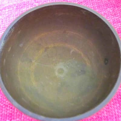 Japanese Rin Singing Bowl Cup Chime - Vintage image 1