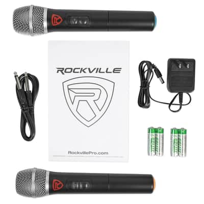 NYC Acoustics X-Tower Bluetooth Karaoke Machine System w/LED's+(2) Wireless Mics image 16