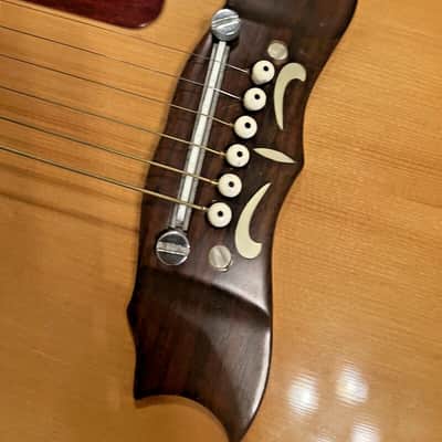 Vintage Kiso Suzuki J200 1976 Jumbo Acoustic Guitar PreLawsuit bookend headstock image 11