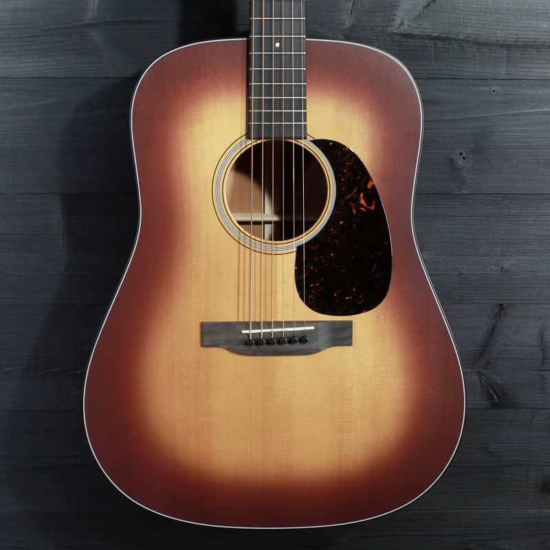 Martin D-18 Satin Amberburst Mahogany / Spruce Dreadnought Guitar image 1
