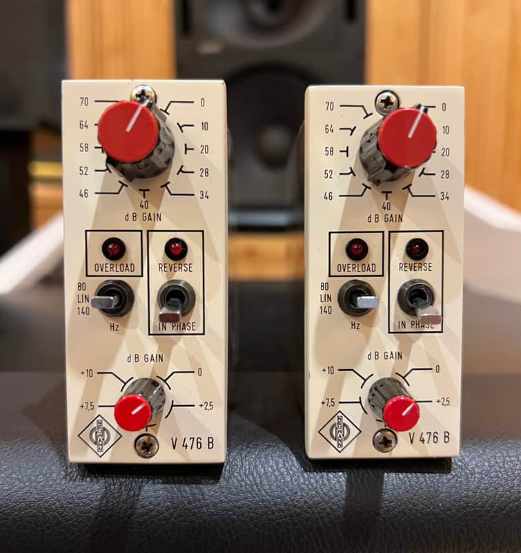 NEUMANN V476B PAIR 85/86 - White image 1