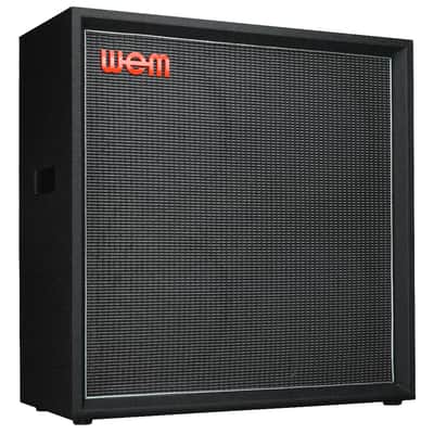 WEM Silver Starfinder 412 | 600W 4x12" 16Ω Guitar Cabinet w/ Fane F150s. New with Full Warranty! image 3