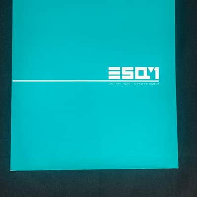 Ensoniq ESQ-1 Synthesizer with voice cartridge and original ESQ-1 Musicians Manual included image 13