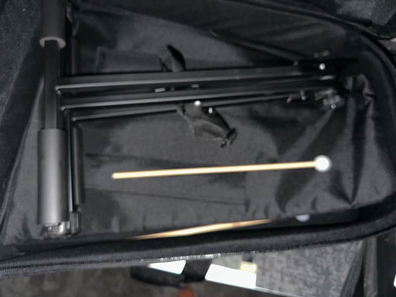 DeMorrow Xylo Kit with X-Stand, Case with Wheels image 1