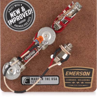 Emerson Custom 3-way Prewired Kit for Fender Telecaster - 250K Pots image 2