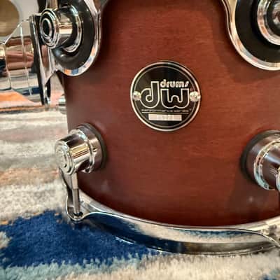 DW Performance Series 8x10" Rack Tom 2010 - Present - Tobacco Stain image 3
