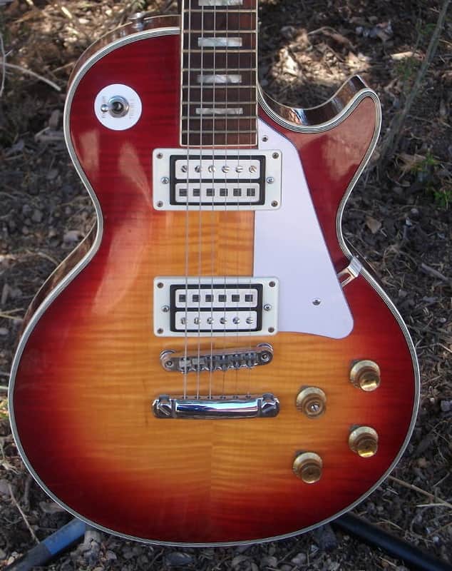 Luxor Les Paul 300 1976 Cherry Sunburst Lawsuit Japan image 1