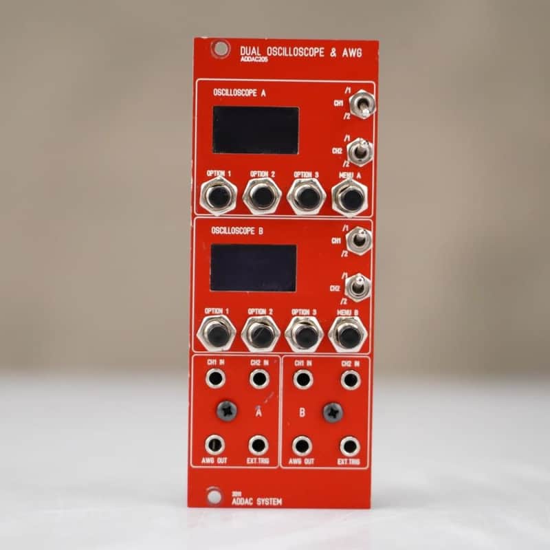 ADDAC System ADDAC205 Dual Oscilloscope & AWG Eurorack Module #58525 image 1