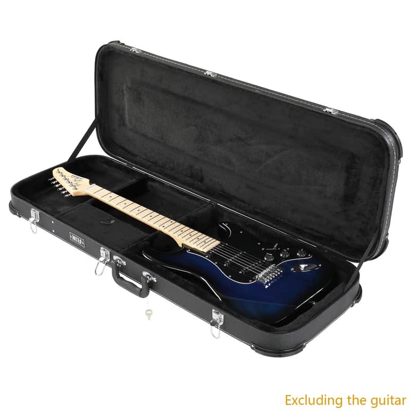New Electric Guitar Square Hard Case for Standard Electric Guitars image 1