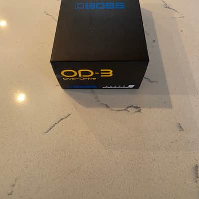 Boss OD-3 OverDrive (Silver Label) 1997 - Present - Yellow image 1
