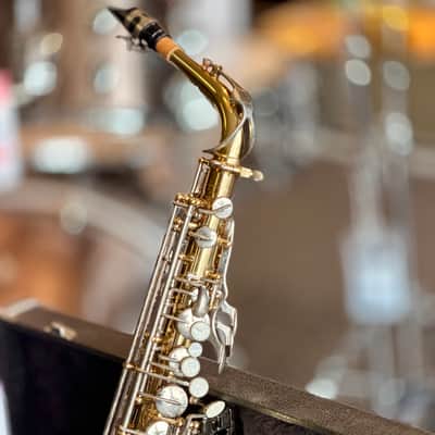 EM Winston Boston 455LX Alto Saxophone, Clear Lacquer image 2