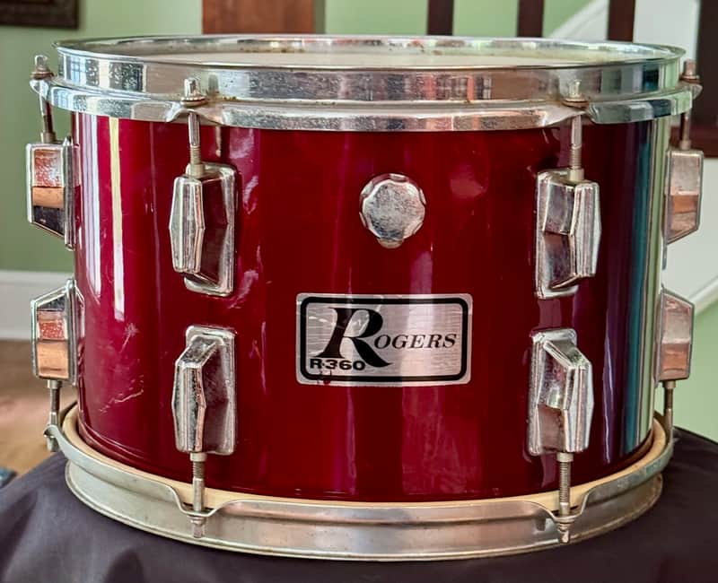 Rogers R-360 12" Rack Tom Drum  8"x12" image 1