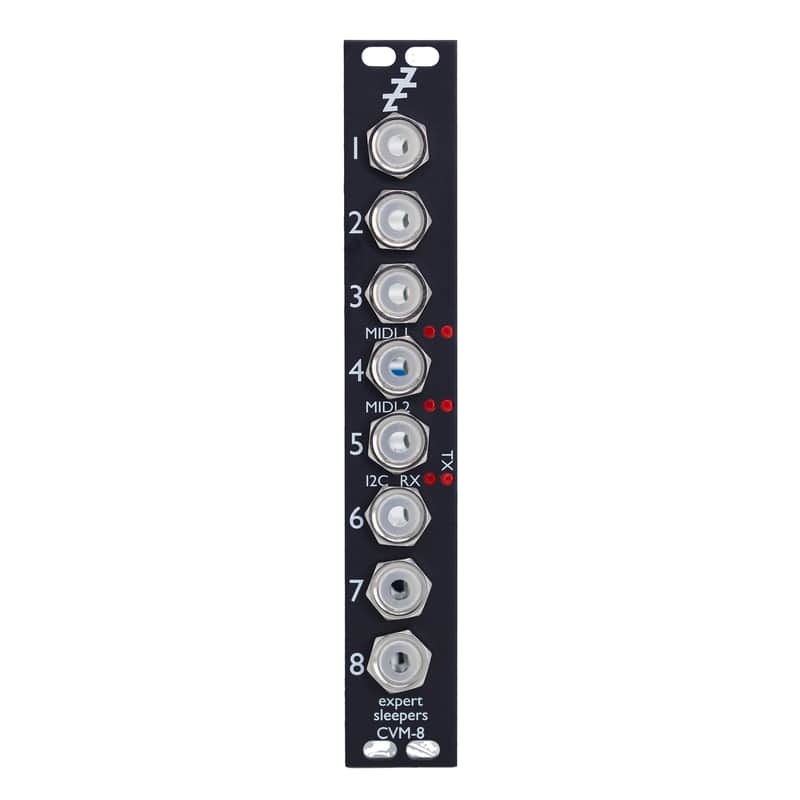 Expert Sleepers CVM-8 CV to MIDI / I2C Converter Eurorack Synth Module image 1