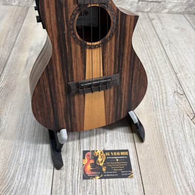 Kala Amara Tri-Top Concert Ukulele w/ Cutaway & EQ #KA-AM-C-CE image 3