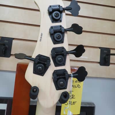 Jericho Alpha Blacker 5 - 5 String Electric Bass with Hard Case image 11