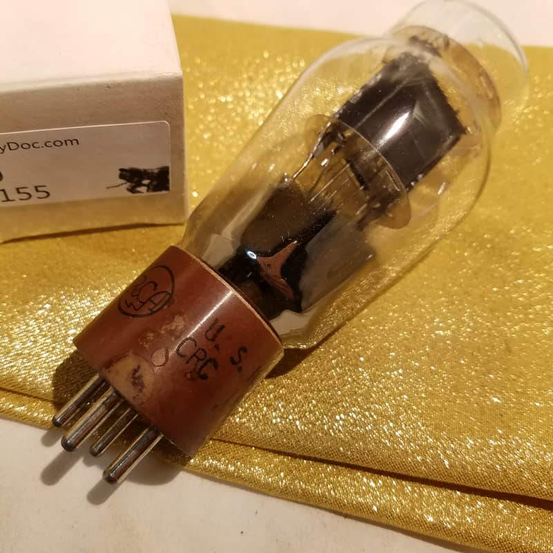 Sylvania etc. VT-25A Antique AT1000 TESTED Vacuum Tube military Type 10 Power Triode 1925-1935 image 1