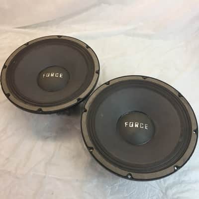 Pair EV Electro Voice Force 12 Guitar 150w 99db PA Speakers 12
