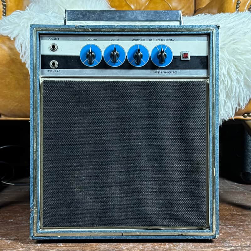 1967 Epiphone EA101 Vintage 1x10 6BQ5 EL84 12AX7 Tube Combo Amplifier! image 1