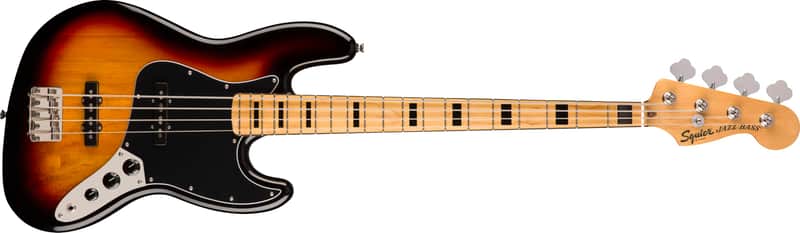 Squier Classic Vibe '70s Jazz Bass 2019 - Present - 3-Color Sunburst image 1
