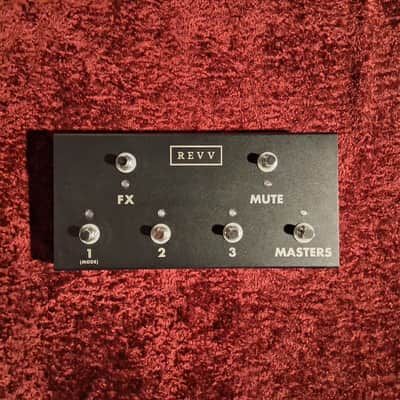 REVV Generator G50 3-Channel 50-Watt Guitar Amp Head - Electric Blue Python image 3