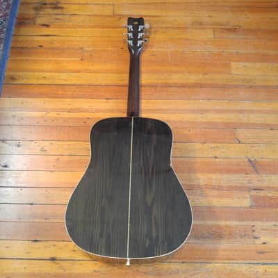 Hohner HW-420G Dreadnought Acoustic Transparent Black image 13