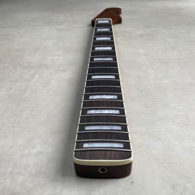 Roasted Maple Jazzmaster neck - Rosewood fretboard - Nitro Satin - Heel adjusted image 8