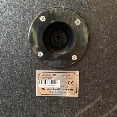 Marshall AVT412 4X12 Cab image 4