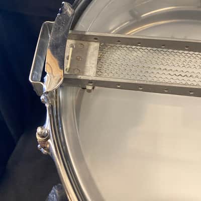 Rogers - 5x14" Dyna-Sonic Snare Drum 1968-1971 - Chrome Over Brass image 12
