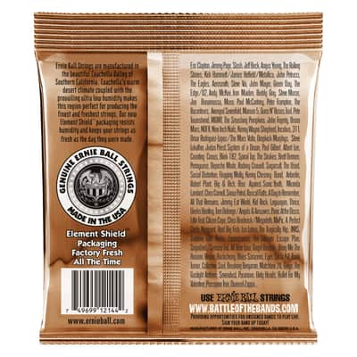 P02144 Earthwood Medium Phosphor Bronze Acoustic Guitar Strings - 13-56 Gauge image 2