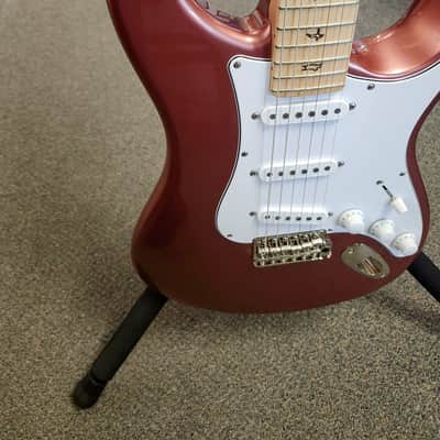 New PRS Paul Reed Smith Silver Sky Electric Guitar, Maple Fretboard - Midnight Rose w/ PRS Premium Gigbag image 4