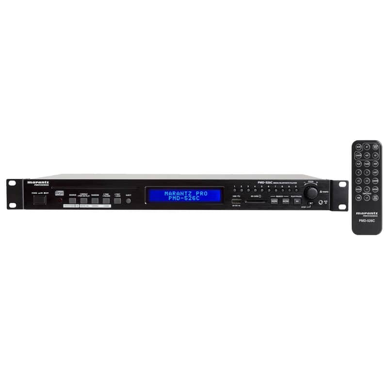Marantz PMD-526C Rackmount Media player with Bluetooth image 1