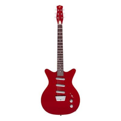 Danelectro Triple Divine Electric Guitar-Dark Burgundy *USA Small Business* image 3