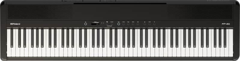 Roland FP-40-BK Digital Piano, Black image 1