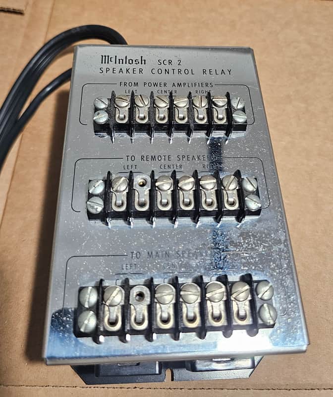 McIntosh SCR 2 Speaker Control Relay for models C28, C29, C30, C32, C33, or C34V. image 1