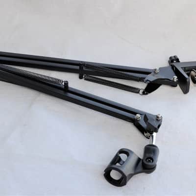 GAPco MS126 Mount Shock Cantilever Microphone Boom 2020 Black image 1
