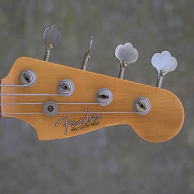 Fender Custom Shop '64 Precision Bass, Relic - Bleached 3-color Sunburst image 2