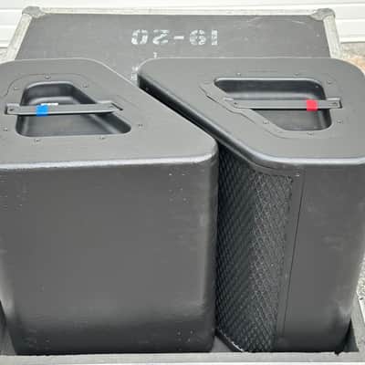(2) Clair Brothers 12AM 12" Stage Monitor Wedges w/ Port Road Case #143 THS image 19