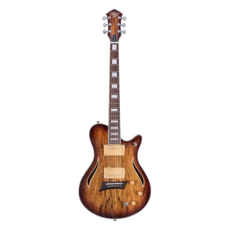 Michael Kelly Hybrid Special Electric Guitar-Spalted Maple Burst *USA Small Business* image 1
