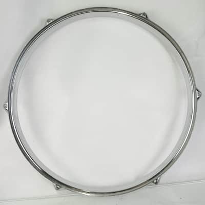 Premier 12" Die-Cast 6-Lug Tom Drum 60-70s Batter/Resonant Rim/Hoop Chrome UK image 5