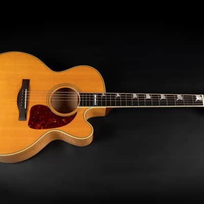 1989 Santa Cruz F-131 - Natural | USA Vintage Small Jumbo F Model Acoustic Guitar Ex John Pearse Cutaway Pickup 46.5mm Bone Nut | CoA OHSC image 3