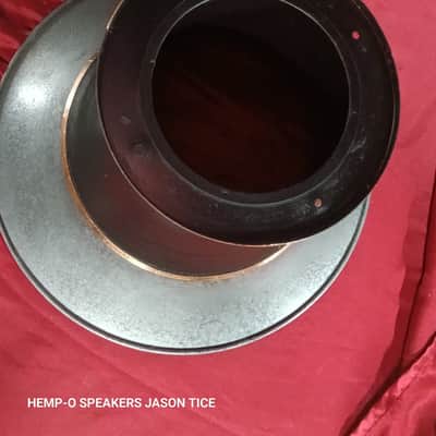 JENSEN  15.5" METAL HORN  6/6.5" DRIVER WWII HORN ???  GUITAR SPEAKER EFFECTS 1940s image 8